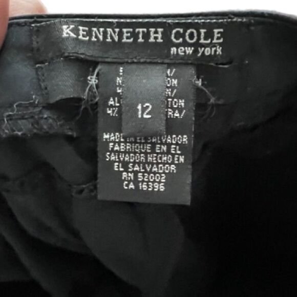 Vintage Kenneth‎ Cole New York Black Pants - Picture 5 of 6